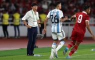 Phản ứng của HLV Shin Tae-yong sau thất bại trước Argentina