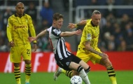 Newcastle thua đau Dortmund, bảng F căng như dây đàn
