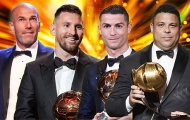 10 cầu thủ có số lượng giải thưởng cá nhân nhiều nhất trong lịch sử bóng đá