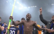 Biển người ăn mừng Inter vô địch Serie A