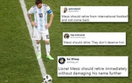 CĐV kêu gọi Messi “bỏ tuyển ngay lập tức” sau thảm bại trước Croatia