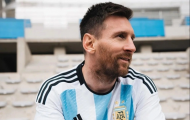 Tuyển Argentina ra mắt áo đấu tại World Cup 2022