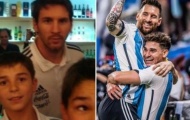 Bức ảnh Alvarez và Messi 10 năm trước gây sốt