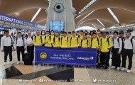 Malaysia tới Hà Nội, sẵn sàng đấu tuyển Việt Nam