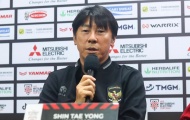Phản ứng của Shin Tae-yong trước khả năng tuyển Indonesia gặp Việt Nam