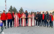 U20 Việt Nam chịu cái lạnh 5 độ C ở Uzbekistan