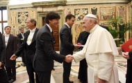 Dàn sao tuyển Đức diện kiến Giáo hoàng và thăm Rome trước 'đại chiến'