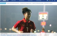 Ngôi sao tuyển nữ Việt Nam lên trang chủ FIFA