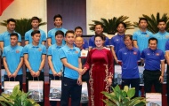 Chủ tịch Quốc hội Nguyễn Thị Kim Ngân gặp mặt U23 Việt Nam