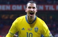 Ibrahimovic: 'Tôi chơi hay hơn cái đội hình Thụy Điển này'