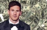 Messi bỏ rất xa Ronaldo ở khoản thu nhập cá nhân