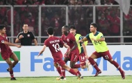 U19 châu Á 2018: U19 Indonesia thua U19 Qatar sau trận cầu điên rồ với 11 bàn thắng