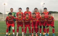 Tuyển nữ Việt Nam thắng trận giao hữu thứ 2 tại Tây Ban Nha