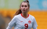 Nữ tiền đạo quyến rũ nhất tuyển Canada dự World Cup 2023