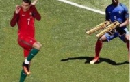 Patrice Evra gây sốt với loạt 'ảnh chế' cực độc bên cạnh Ronaldo