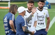 HLV Jorge Sampaoli đưa chỉ thị riêng cho Messi - Aguero