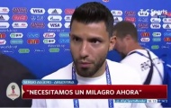 Aguero tức giận: 'Hãy để Sampaoli nói những gì ông ta muốn'
