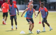 Robben, Ribery tập cật lực dưới sự chỉ đạo của Ancelotti