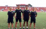 Soi trọng tài Malaysia và các trợ lý Việt Nam ở vòng 20 V-League