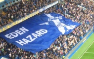 CĐV Chelsea giải thích lý do giăng hình Hazard trong trận gặp Liverpool