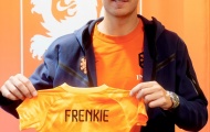Tuyển thủ Hà Lan đặt tên con đầu lòng là Frenkie