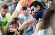 Maradona đã trở lại trên khán đài trận Pháp - Argentina