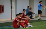 Martin Lo chỉ phải tập nhẹ trong ngày đầu tiên tập luyện cùng U23 Việt Nam