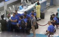 ĐT Việt Nam gặp trục trặc tại sân bay trước giờ lên đường tập huấn Hàn Quốc