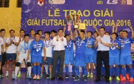  Giải Vô địch QG và Cup QG futsal 2017: Thái Sơn Nam thách thức tất cả