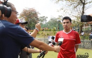 Tiền vệ Đức Huy: “U23 Việt Nam sẽ giành huy chương tặng người hâm mộ”