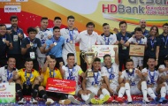 Giải Futsal VĐQG 2019: Thái Sơn Nam bảo vệ thành công ngôi vô địch
