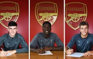 Arsenal ký hợp đồng với một lúc 3 tài năng trẻ