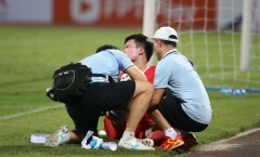 Hoàng Đức bị đụng dập dây chằng gối; Đội Việt Nam thắng đại diện Indonesia 6-0