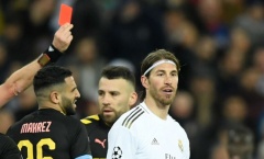 Sergio Ramos phá vỡ sự im lặng sau tấm thẻ đỏ