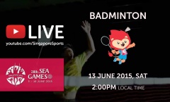 Trực tiếp SEA Games 28 ngày 13/6: Môn cầu lông (vòng loại)