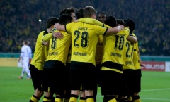 Dortmund 7-1 Paderborn (Cúp Quốc Gia Đức)