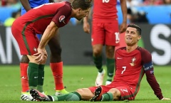 CẬN CẢNH: Pha bóng khiến C. Ronaldo ngã quỵ, khóc hết hơi