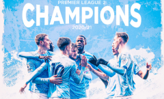 Cho M.U 'hít khói', Man City chính thức vô địch Premier League 2