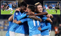 Không thể cản Napoli; AC Milan sẩy chân