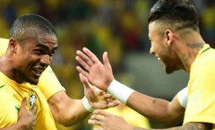 Mất Copa, Douglas Costa theo chân Neymar đá Olympic