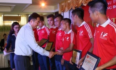 Thành viên U19 Việt Nam tốt nghiệp lò PVF loại ưu
