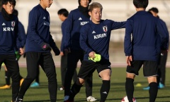 U23 Nhật Bản không cần thử sân, chỉ tập 4 buổi trước M150 Cup