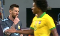 Bị Messi 'lên mặt' ngay trên sân, HLV Tite nói gì?