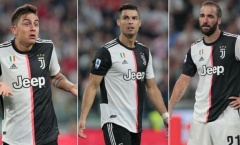 Đấu Lazio, Sarri để ngỏ khả năng sử dụng “tam tấu” Ronaldo, Higuain, Dybala