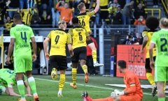 Haaland lên đồng, Dortmund thắng hủy diệt 6-1