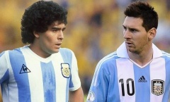 Con trai Diego Maradona: Messi không có cửa so với cha tôi