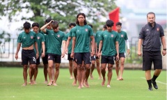 Myanmar tạo chú ý trong buổi tập chuẩn bị gặp U23 Việt Nam