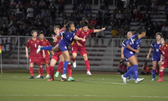 Tuyển nữ Việt Nam thua 0-4 trước Philippines