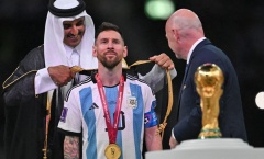 Điều ít ai biết về chiếc áo choàng vua ban cho Lionel Messi