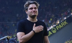 HLV Dortmund bật khóc khi mất ngôi vương vào tay Bayern